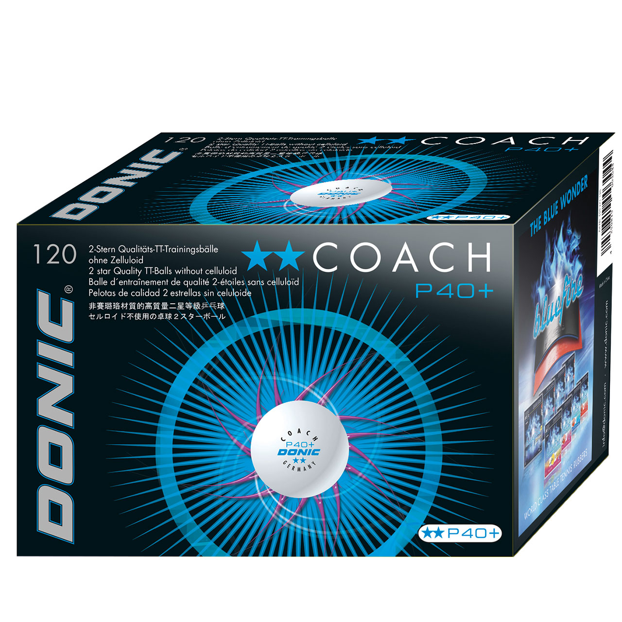 DONIC Coach P40+ 2** Cell-Free