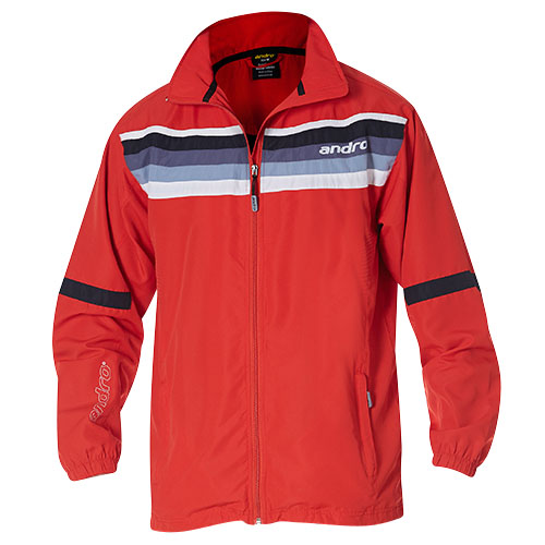 andro-Jacke Laredo - rot/nachtblau