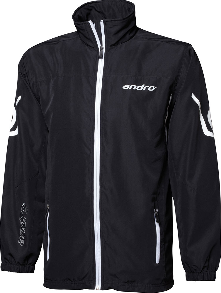 andro Orontes Jacke schwarz/weiss