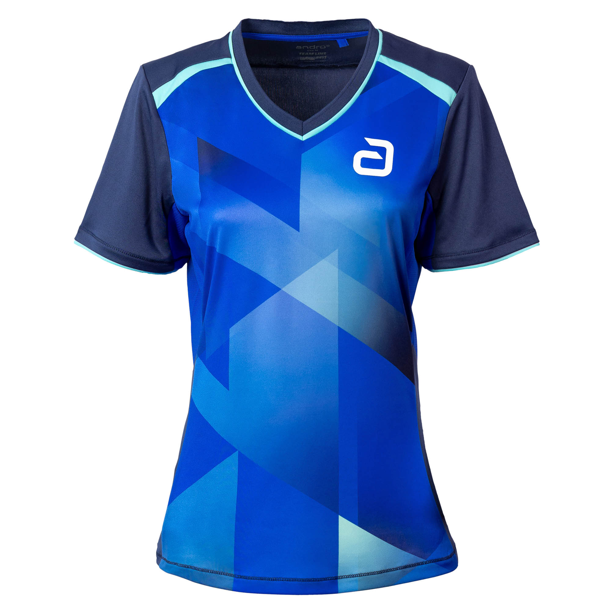 andro Shirt Women Lanton dunkelblau/blau
