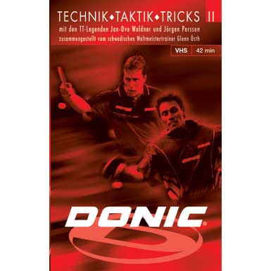 Donic DVD Technik/Taktik/Tricks II