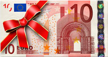 Geschenk-Gutschein 10.- EURO